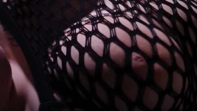 Big boobs in fishnet may be my new religion.