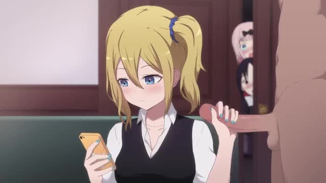 Hayasaka will help you out of everything but won't pay attention GIF